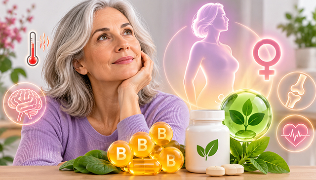 نقش ویتامین B و اسید فولیک در دوران یائسگی: چرا این مکمل ها مهم هستند؟